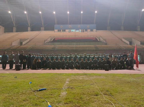 开云电竞信誉好2025级新生军训合唱比赛圆满结...